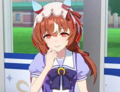 【ウマ娘】はしたないお菓子の食べ方をするスティル