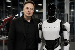 【悲報】イーロン・マスク「人型ロボットのデモは事前プログラムや遠隔操作に頼っている」