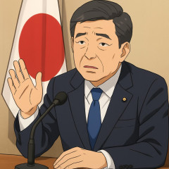 石破氏、国旗損壊処罰法に否定的見方「刑罰で強制するものではない」「愛国心は強制するものでない」