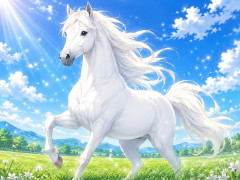 「白い馬」といえば？