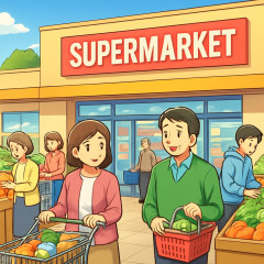 近所にあるとうれしい「スーパーマーケット」ランキング   #関東の50から60代に聞いた