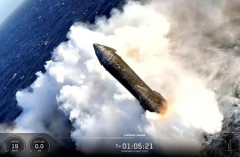 月着陸「アルテミス計画」本番仕様のスターシップ、無人飛行試験に成功…海上着水も成功の模様！