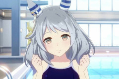【ウマ娘】プールでトレーナーとイチャイチャしたいミラ子