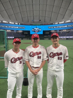 【オールスター実況】カープ坂倉5番サード！森下翔太4番！坂本勇人1番！先発「山野太一vs伊藤大海」【セ-パ/東京ドーム】