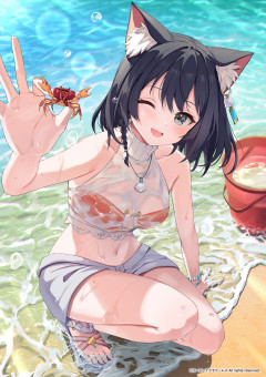 【画像】女の子「見て見て！タラバガニ捕まえた✨」