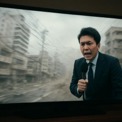 熊本県で震度7の地震 テレビ番組は全局が緊急ニュースに切り替る テレビ中継のカメラが異常な揺れ方   |  熊本城また崩れる