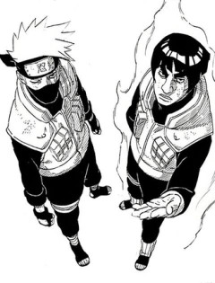 【NARUTO】この世代の木の葉の上忍、カカシとガイだけ強すぎる