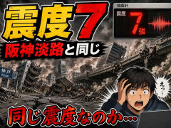 熊本地震の震度7って西日本が崩壊した阪神淡路と同じ震度じゃん