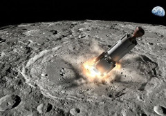 1年半前に打ち上げられたFalcon 9上段、8月5日に月に衝突すると予測！