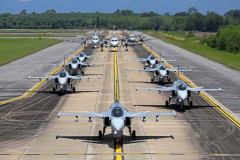 タイ空軍、グリペン戦闘機とサーブ340AEW早期警戒管制機の導入15周年の記念イベントを開催！