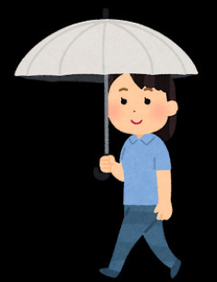 【悲報】日傘女さん、また大迷惑かけ炎上