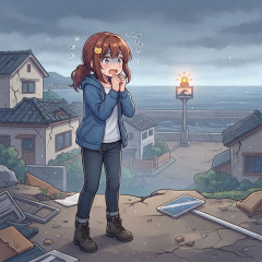 地 震 震度７ 熊本地方 津波注意報発令！！！