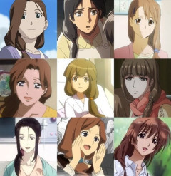 【画像】外国人「日本のアニメのお母さん、大体この髪型ｗ」