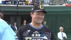 【ホームランダービー】DeNA・牧秀悟vsソフトバンク・栗原陵矢は、牧秀悟が３－２で勝利し準決勝進出！！