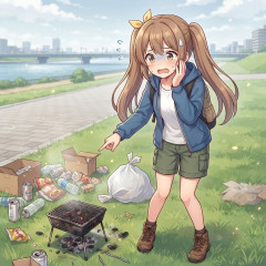 【東京】放置された生ゴミやバーベキューの炭 都内の河川敷で「マナー違反」相次ぐ 「日本語わからなくて…」弁明する外国人グループも