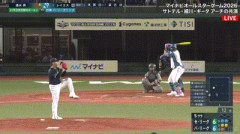 【オールスター2026第2戦】パ・リーグ、代打・レイエスが清水昇から勝ち越しソロホームラン！！！！！！！！！！！！！！！！！！！