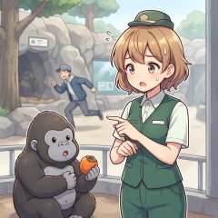 【千葉】ニシゴリラのモンタが暮らす展示場に男性が干し柿投げ入れ、職員が声かけると逃走…動物園は「被害届の提出も検討」