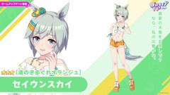 【速報】水着「セイウンスカイ」「メジロブライト」きたあああ！！！