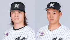 ロッテ、森遼大朗とルーキー髙橋快秀を支配下登録