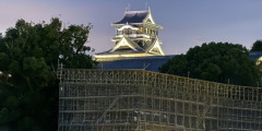 熊本市長、熊本城を夜通しライトアップで被災者を鼓舞「明日へ向かって頑張りましょう」
