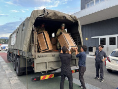 小泉防衛相、熊本地震の被災地へクーラー300台を空輸…避難所などで使用！