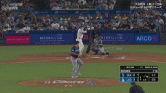 大谷翔平、第四打席2アウト一塁からマルチ安打となるタイムリーツーベース！ドジャースがリードを4点に広げる！！！！！！！！！！！！