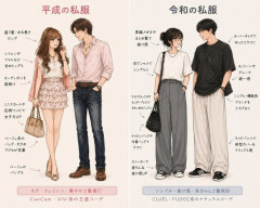 韓国人「まるで別世界のトレンドだ！」平成から令和へ進化する日本のストリートファッションに韓国人がびっくり仰天
