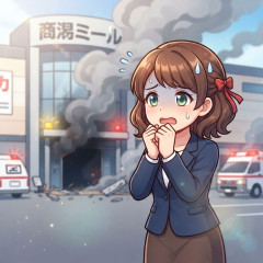 イオンモール爆発 LPガス漏れが原因とみられる