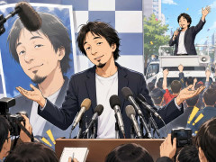 ひろゆき、政治家デビュー