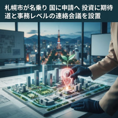 【副首都】札幌市が名乗り 国に申請へ 投資に期待 道と事務レベルの連絡会議を設置