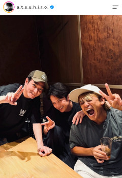 光GENJI元メンバー現在の姿”衝撃の3ショット”突然公開　ネット騒然「涙出た」「うわー」