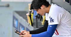 【悲報】大谷翔平さん、左ヒザ痛を自己申告・・・・・・・・・