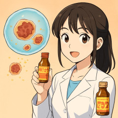 大正製薬、タウリンが老化細胞の除去を促すことを発見 お薦めの栄養ドリンク教えて   |  なんで国産のタウリンサプリって無いの?