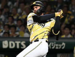 阪神ガルシア、来日初のスタメン！！！