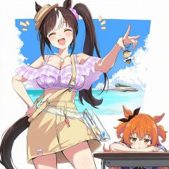 【ウマ娘】タルマエの水着も実は結構好き。←「本音は？」
