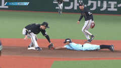 西武・高松のリクエスト、あっという間にリプレイ検証終了