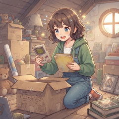 実家の部屋にあったもの