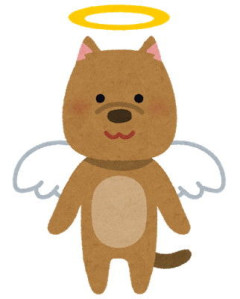 数日間、生氏をさまよっていた…ずーっと意識がなく河川敷を走っていて、遠くの先に以前飼ってたレトリバー犬がいた→