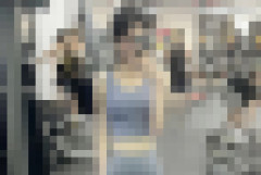 【画像】筋トレ美女さん、ベンチプレスするだけで周囲の男性を全員キョロキョロさせるｗｗｗｗ