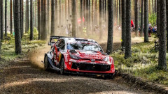 2026WRC第10戦フィンランド：SS10を終えてトヨタのオジェがトップ、トヨタ勢がTOP4独占