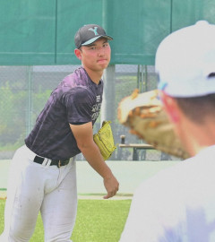【ドラフト】山梨学院・菰田、12球団OKでプロ志望表明！