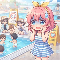プールあるある