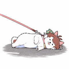【ウマ娘】あまりに暑さに力尽きたデッッかいーぬワンツ