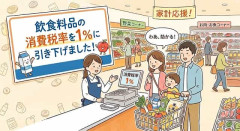 2年後、飲食料品の消費税率「1％→8％」に戻せると思う？