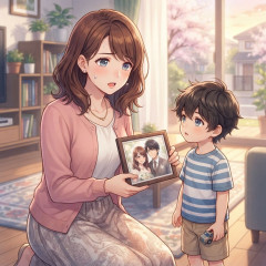 子供が別れた元旦那そっくり