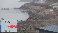 スペイン､モロッコ国境に軍を配備…大規模不法移民が殺到し9人が死亡！