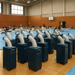 《避難所の厳しい現実》“進次郎クーラー”300台搬入も「電源がなく機材は置かれたまま」の現場   |  そもそも記事が矛盾してる