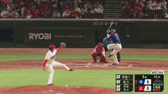 【広島対中日15回戦】中日・細川成也、今日二本目となる第17号ソロホームラン！！！！！！！！！！！！！！！！！