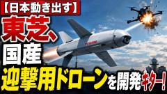 【日本動き出す】東芝、国産迎撃用ドローンを開発ｷﾀ━━!