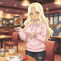 平日の昼過ぎなのにハンバーガー屋にゴキブリ